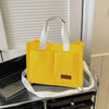 Women's Corduroy Tote Bag Large Capcity Handbags