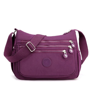 Waterproof Nylon Crossbody Bag for Women