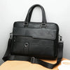 Luxury Briefcase for Men PU Leather Office Handbag
