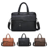 Luxury Briefcase for Men PU Leather Office Handbag
